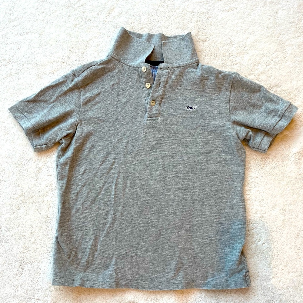 Boy’s Vineyard Vines for Target grey polo shirt